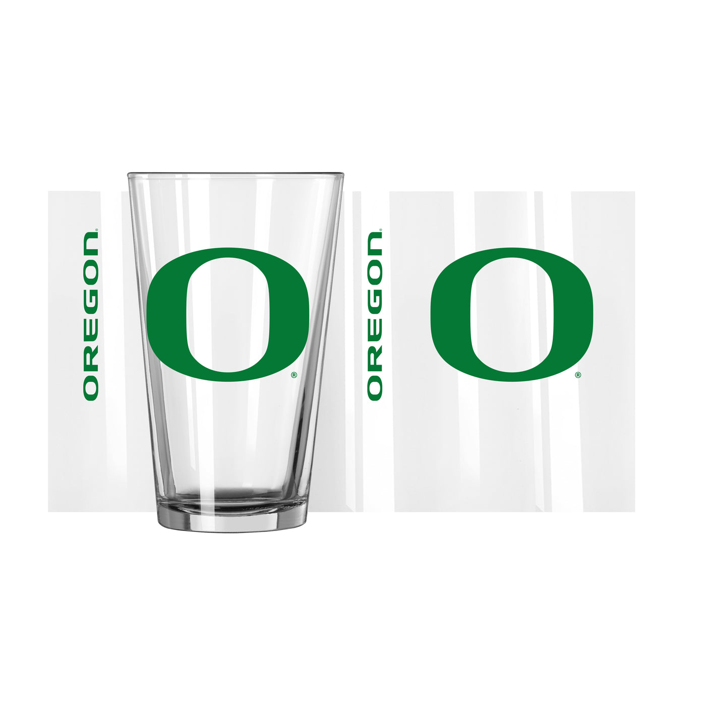 Oregon 16oz Gameday Pint Glass - Logo Brands