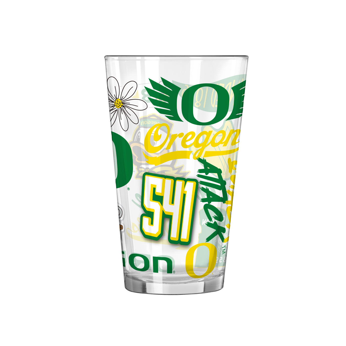 Oregon 16oz Native Pint Glass