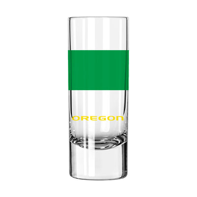 Oregon 2.5oz Colorblock Shooter Glass