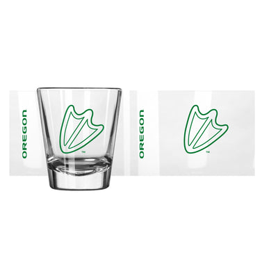 Oregon Duck Foot 2oz Gameday Shot Glass