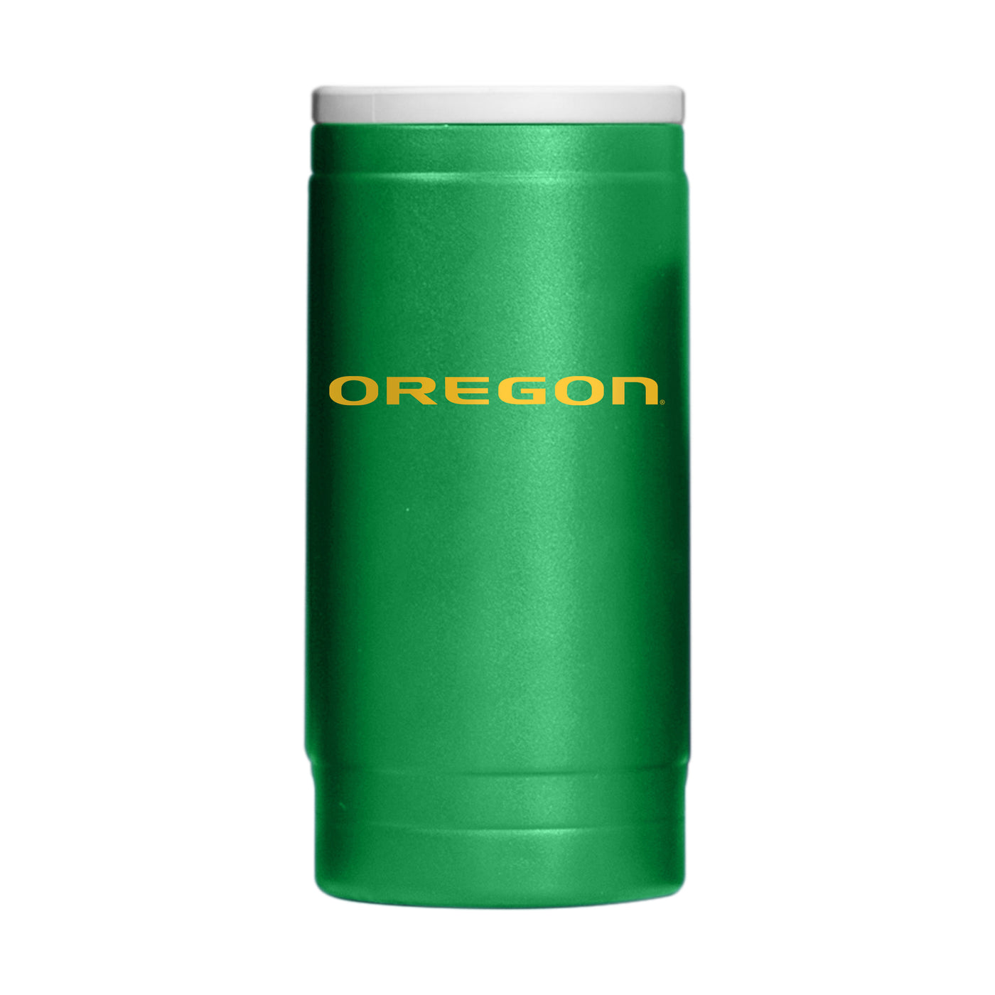 Oregon Flipside Powder Coat Slim Can Coolie - Logo Brands