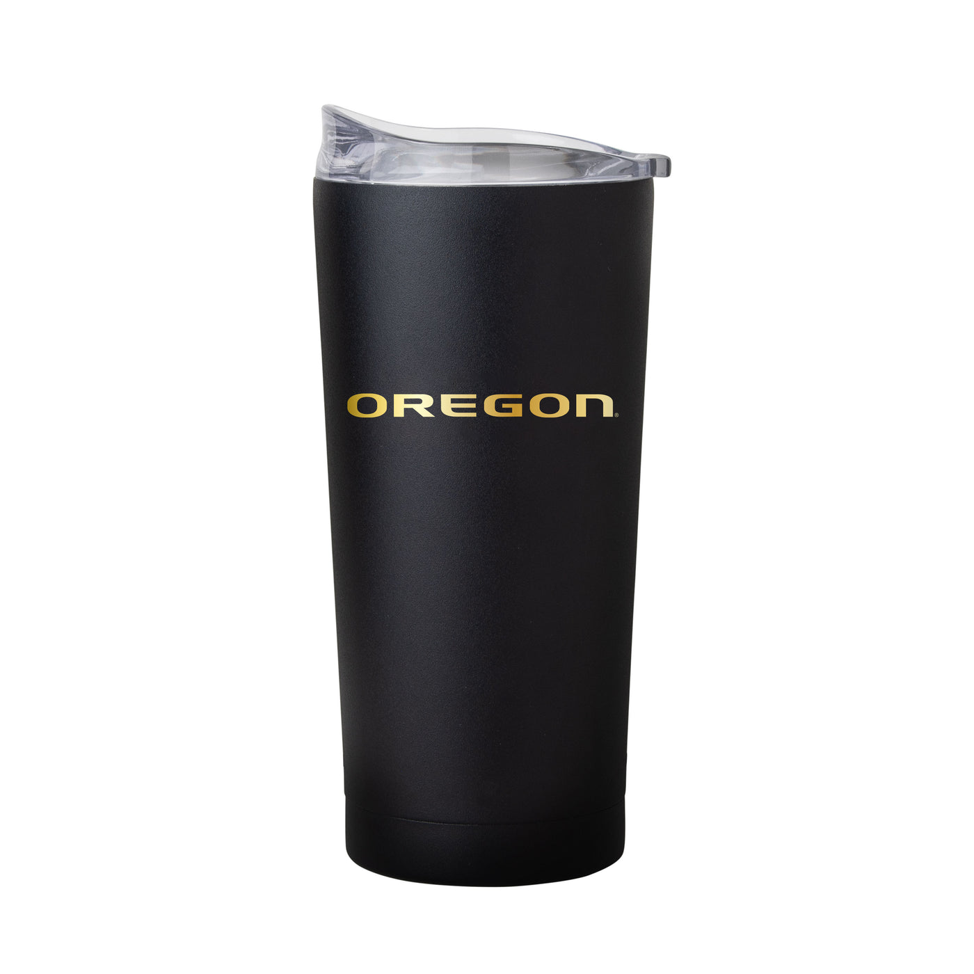 Oregon Black 20oz Foil Powder Coat Tumbler