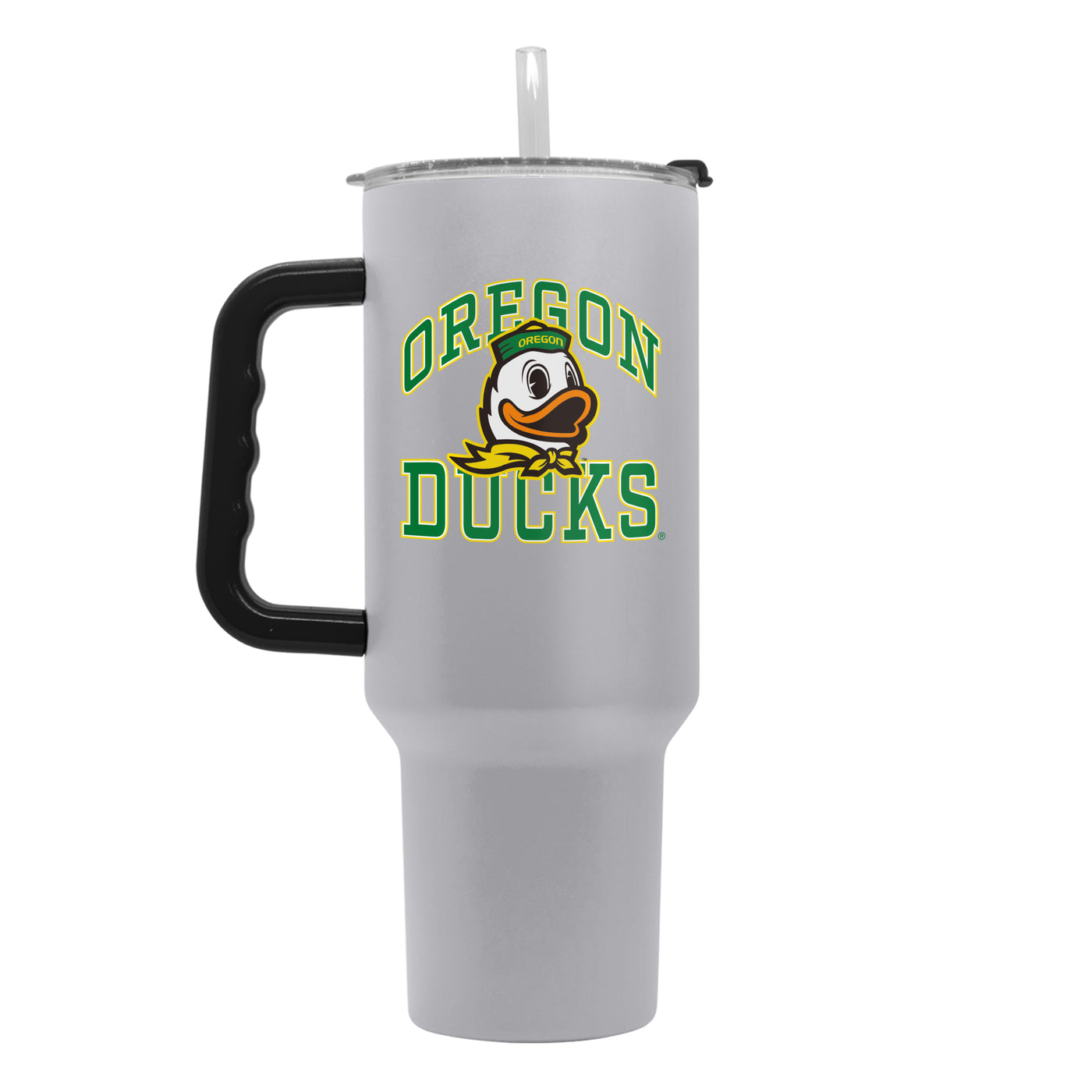 Oregon 40oz Athletic Powder Coat Tumbler - Logo Brands