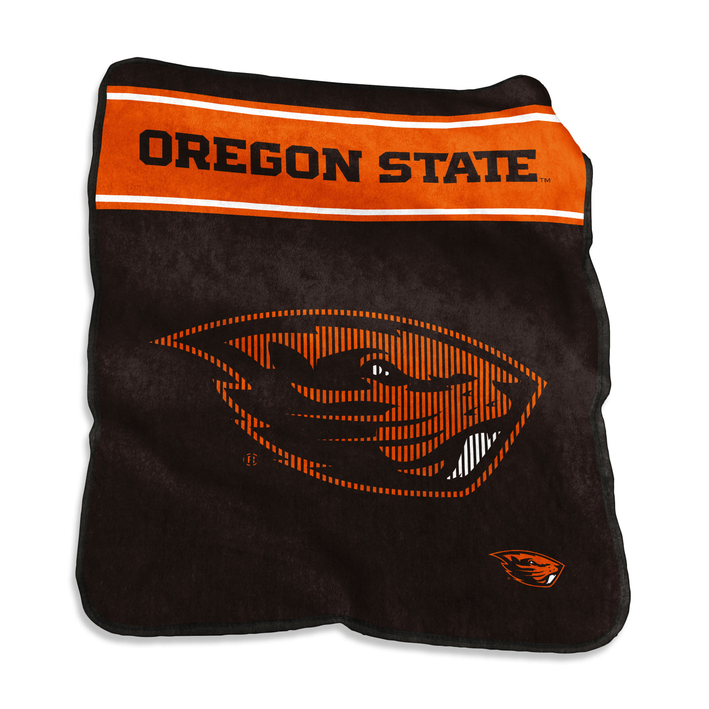 Oregon State 60x80 Raschel Blanket