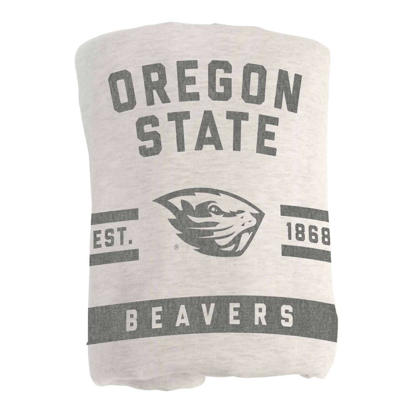 Oregon State Oatmeal Sweatshirt Blanket