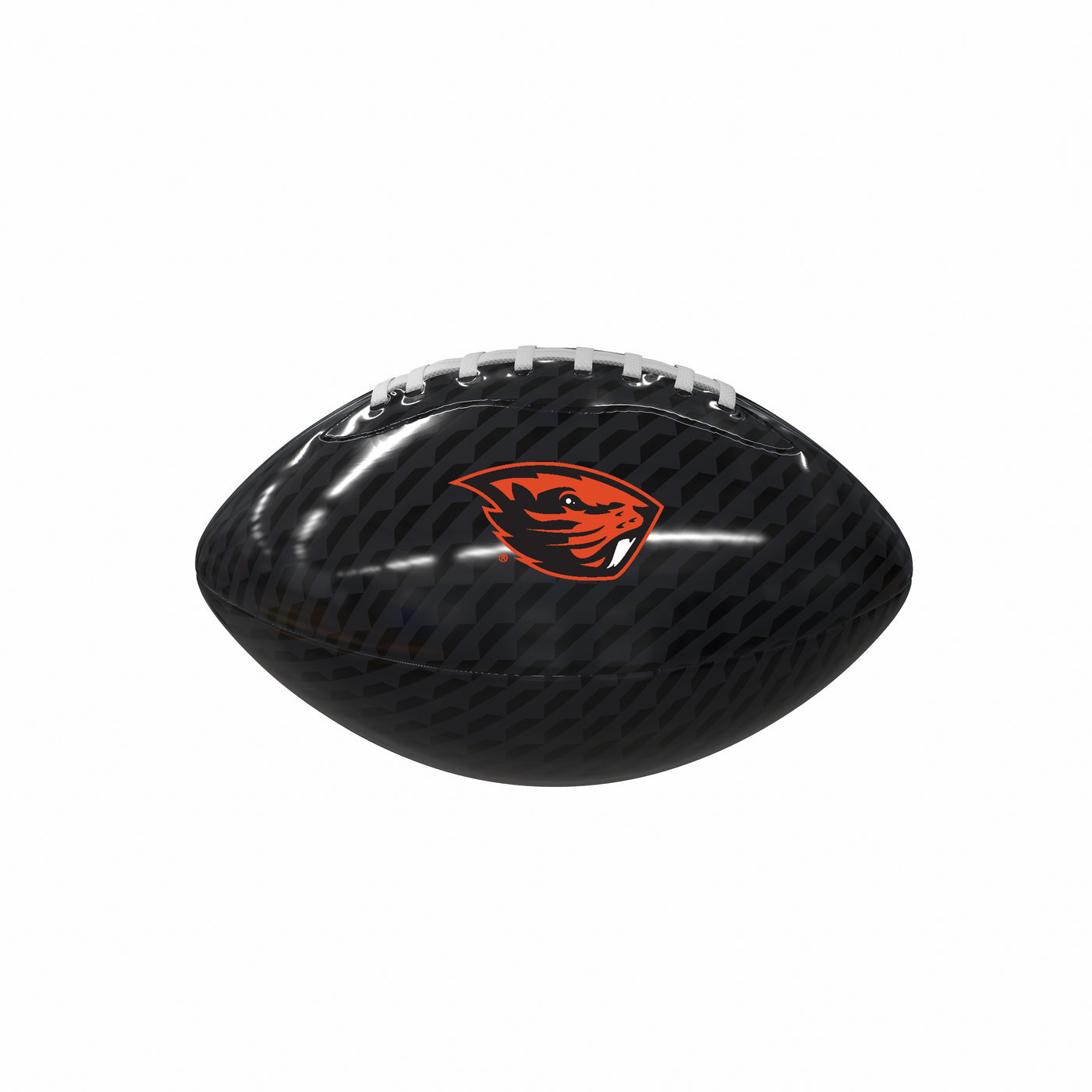 Oregon State Carbon Fiber Mini Glossy Football