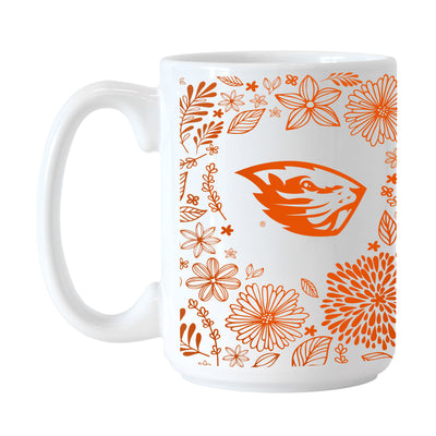 Oregon State 15oz Botanical Sublimated Mug