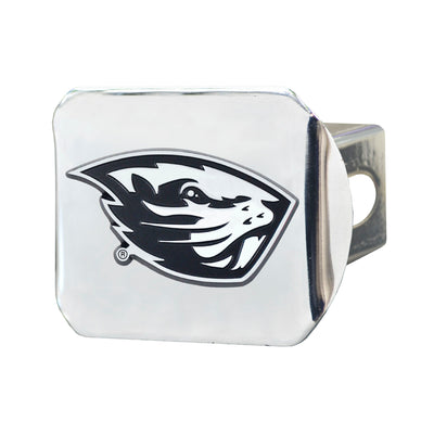 Oregon State University Chrome on Chrome Hitch Cover
