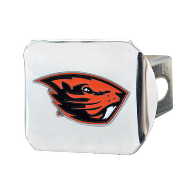 Oregon State University Color on Chrome Hitch Cover
