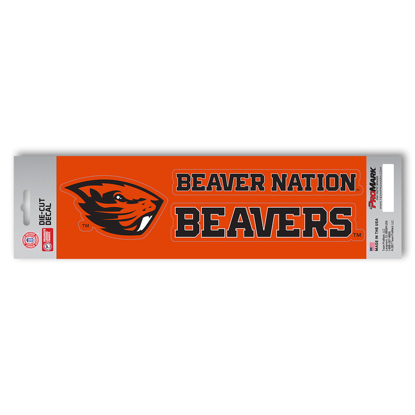 Oregon State University Team Slogan Decal