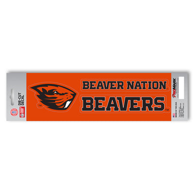 Oregon State University Team Slogan Decal