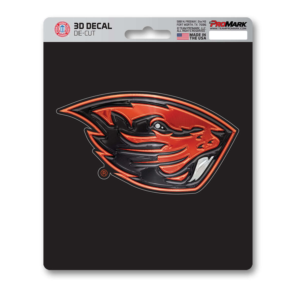 Oregon State University 3D Decal