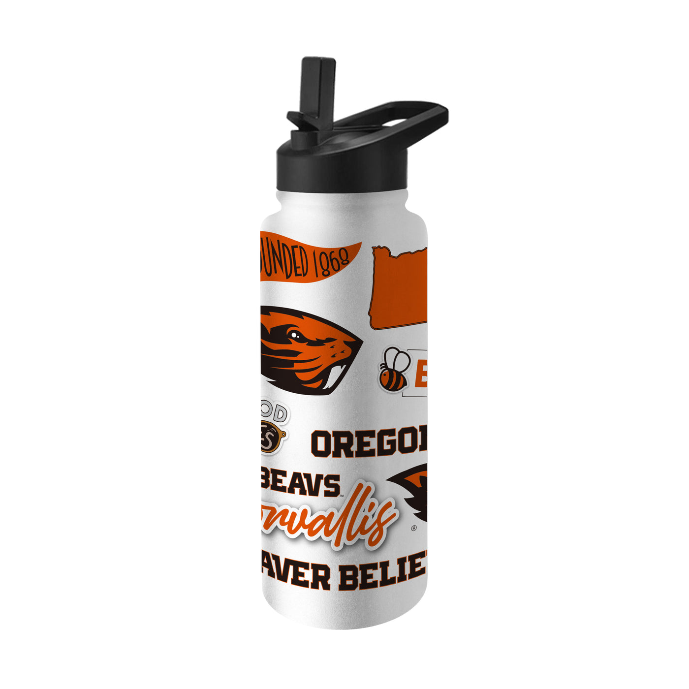 Oregon State 34oz Native Quencher Bottle - Logo Brands