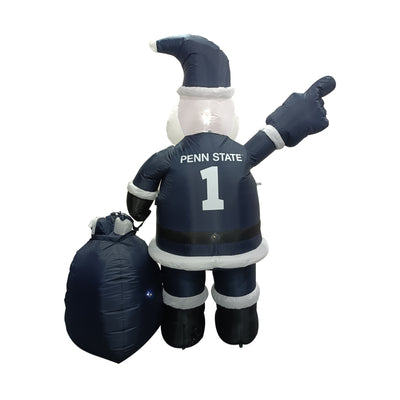 Penn State Santa Claus Yard Inflatable - Logo Brands