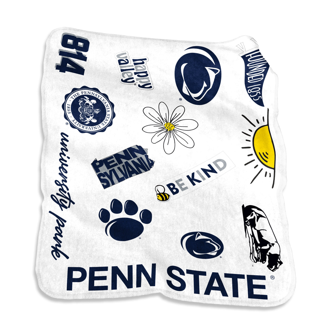 Penn State Native Raschel Throw