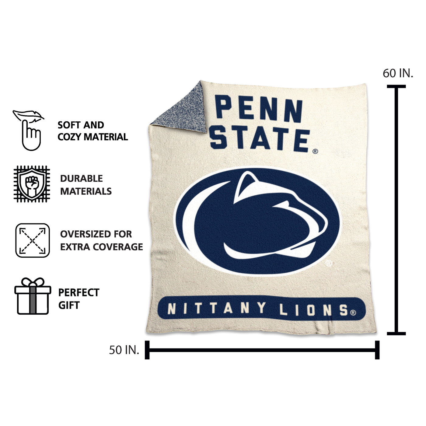 Penn State Prime Luxe Dreams Throw