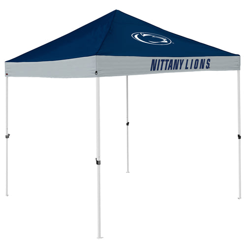 Penn State Economy Canopy shelter by Logo Brands, featuring team logo and sturdy frame, ideal for outdoor events and tailgates.