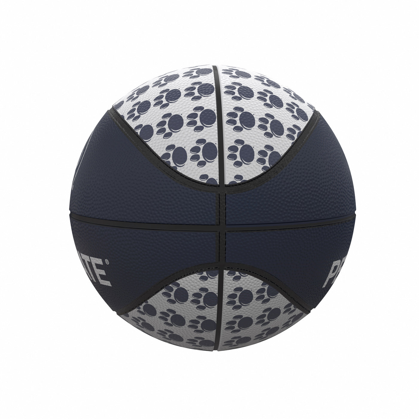 Penn State Repeating Logo Mini-Size Rubber Basketball