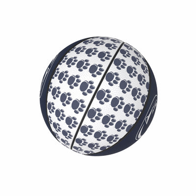 Penn State Repeating Logo Mini-Size Rubber Basketball