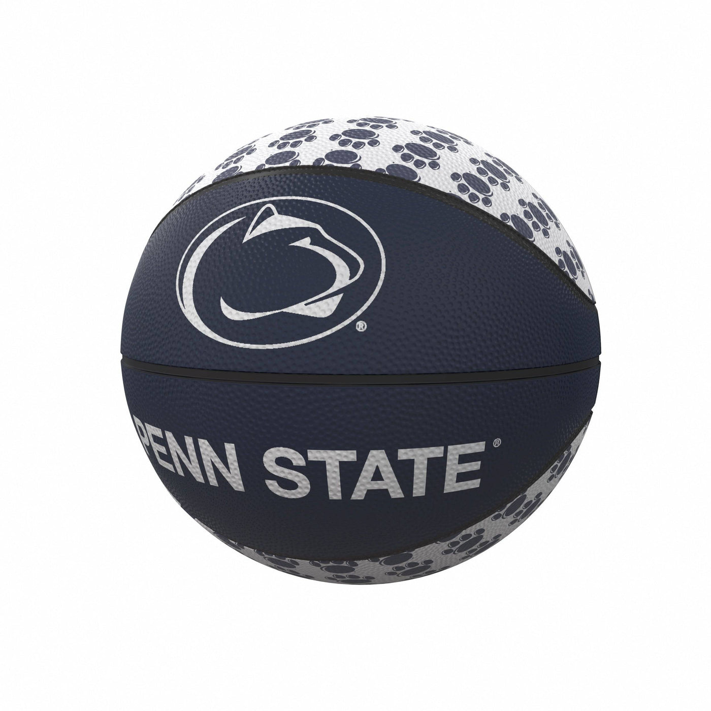 Penn State Repeating Logo Mini-Size Rubber Basketball