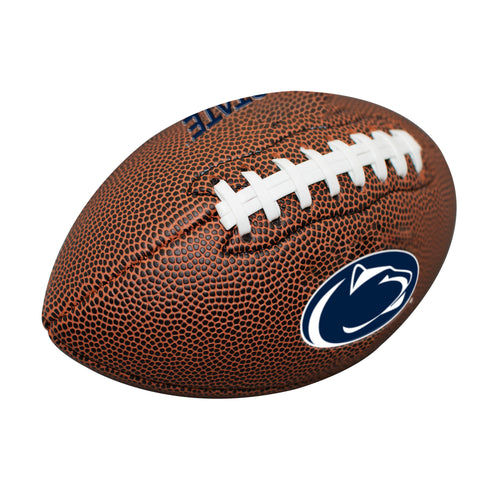 Mini Penn State composite football by Logo Brands, recreation football with PSU logo, perfect for display or casual play.