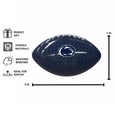 Penn State Carbon Fiber Mini Size Glossy Football