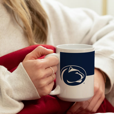 Penn State 15oz Colorblock Sublimated Mug