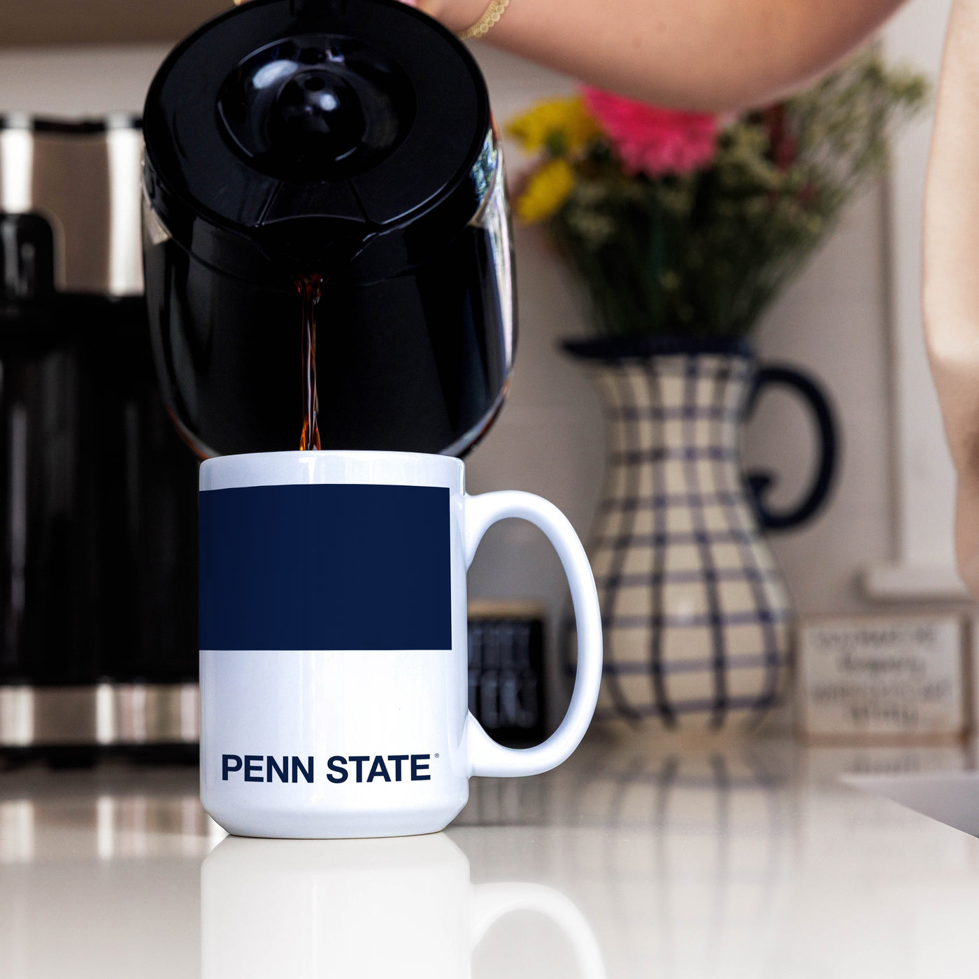 Penn State 15oz Colorblock Sublimated Mug