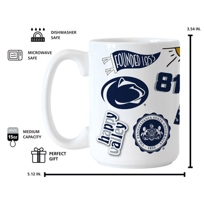 Penn State 15oz Native Sublimated Mug