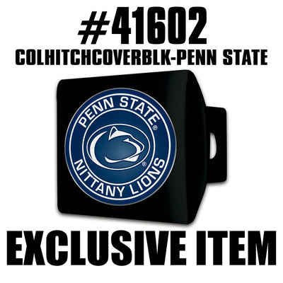 TRINITY Penn State Color on Black Hitch Cover
