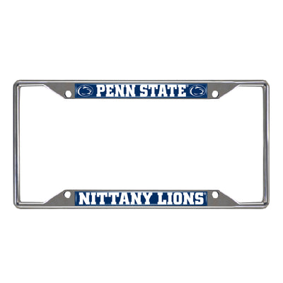Pennsylvania State University Chrome License Plate Frame