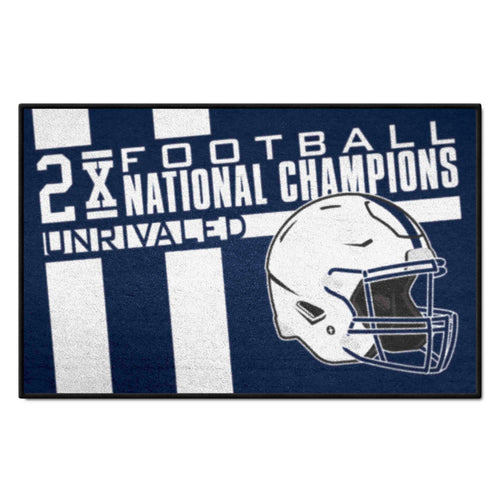 Penn State Dynasty Starter Mat by Logo Brands featuring the Nittany Lions logo on a durable sports mat.