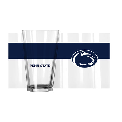 Penn State 16oz Colorblock Pint Glass
