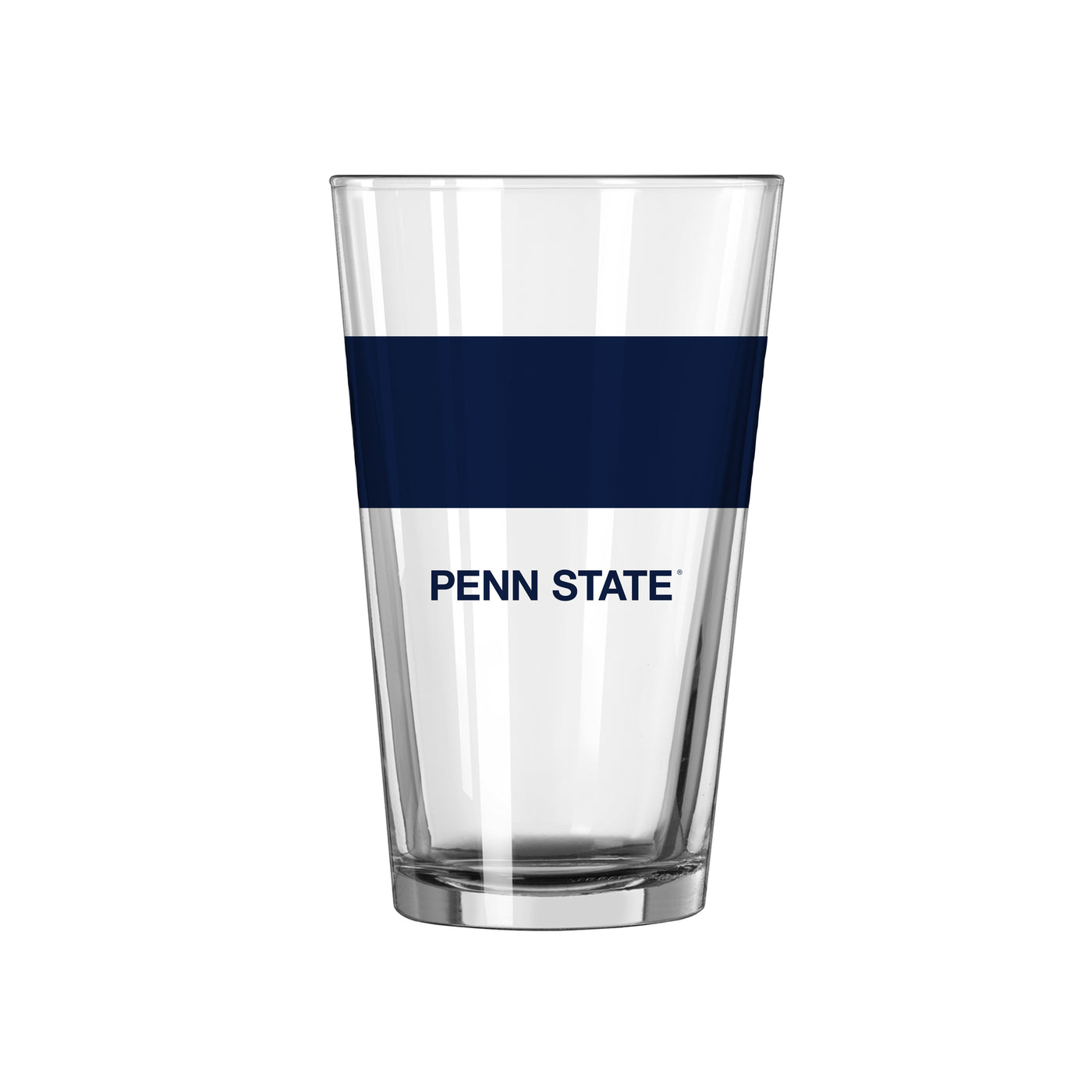 Penn State 16oz Colorblock Pint Glass