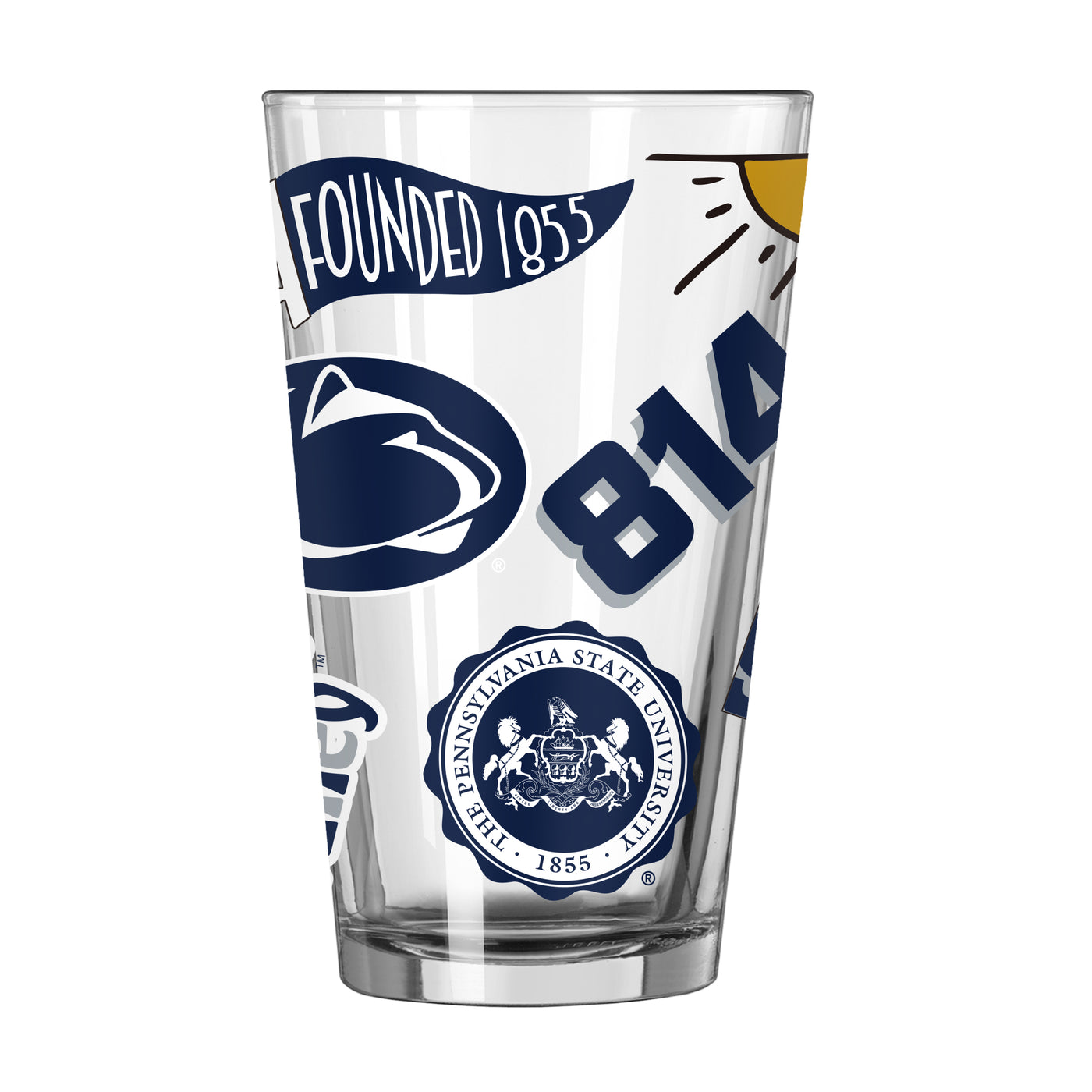 Penn State 16oz Native Pint Glass