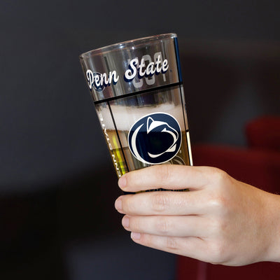 Penn State 16oz Quilted Stained Pint Glass