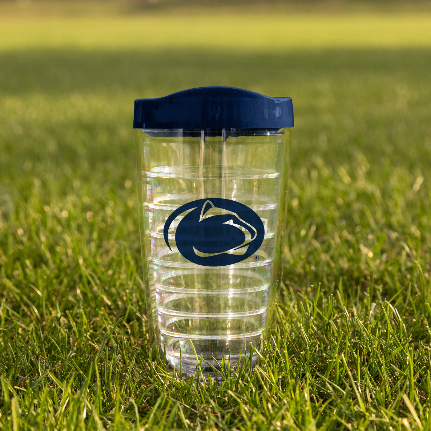 Penn State 16oz Flipside Dbl Wall Clear Tumbler