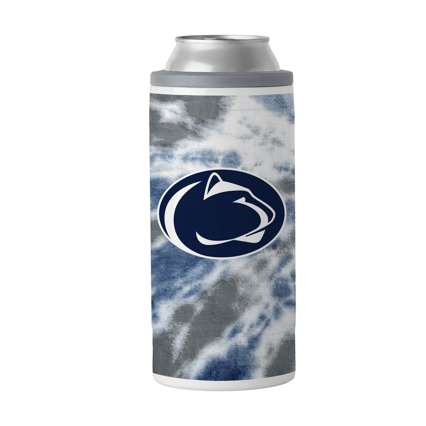 Penn State 12oz Tie Dye Slim Can Coolie