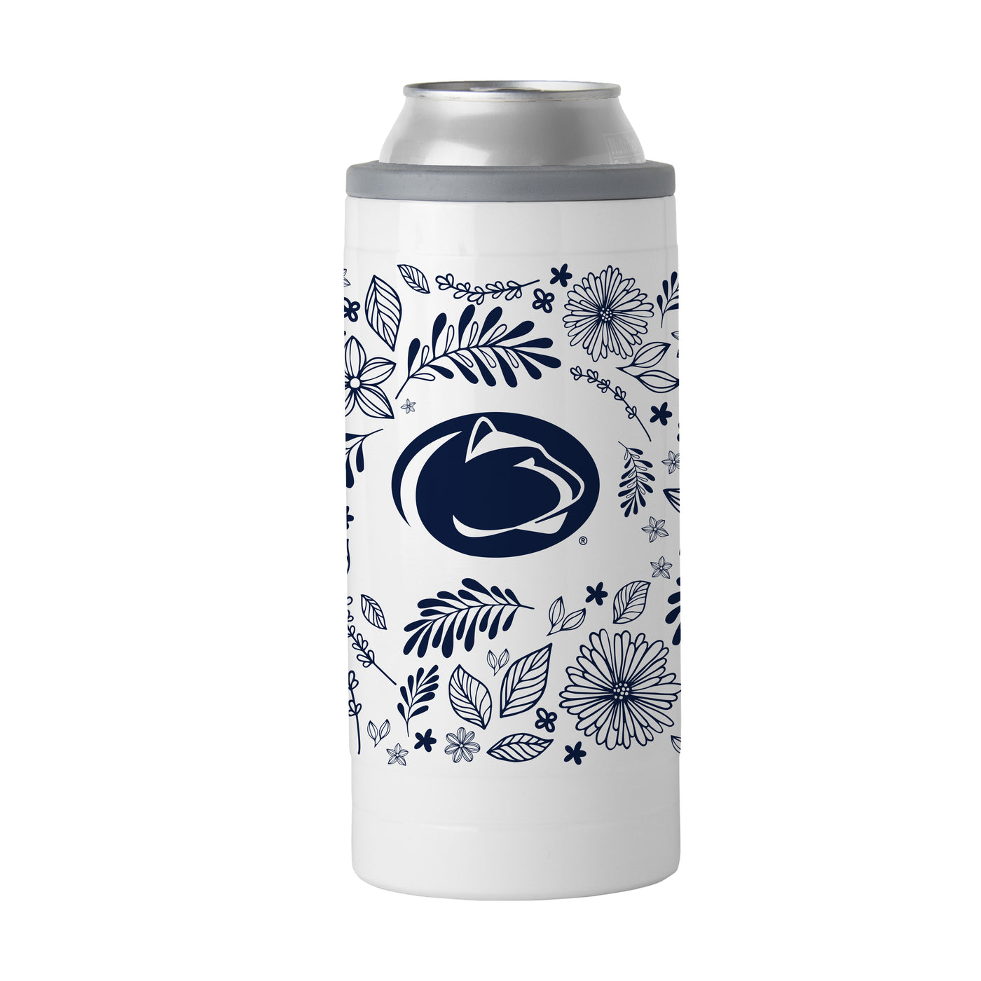 Penn State 12oz Botanical Slim Can Coolie