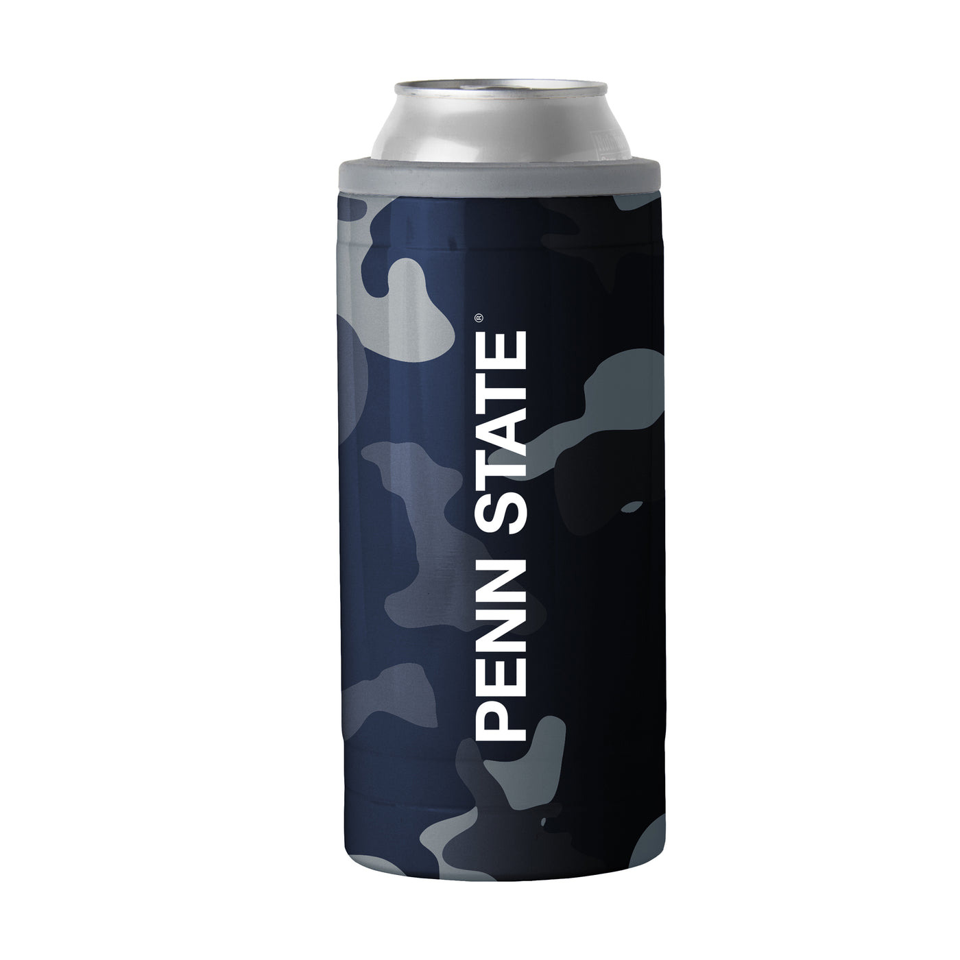 Penn State Camo Swagger 12oz Slim Can Coolie
