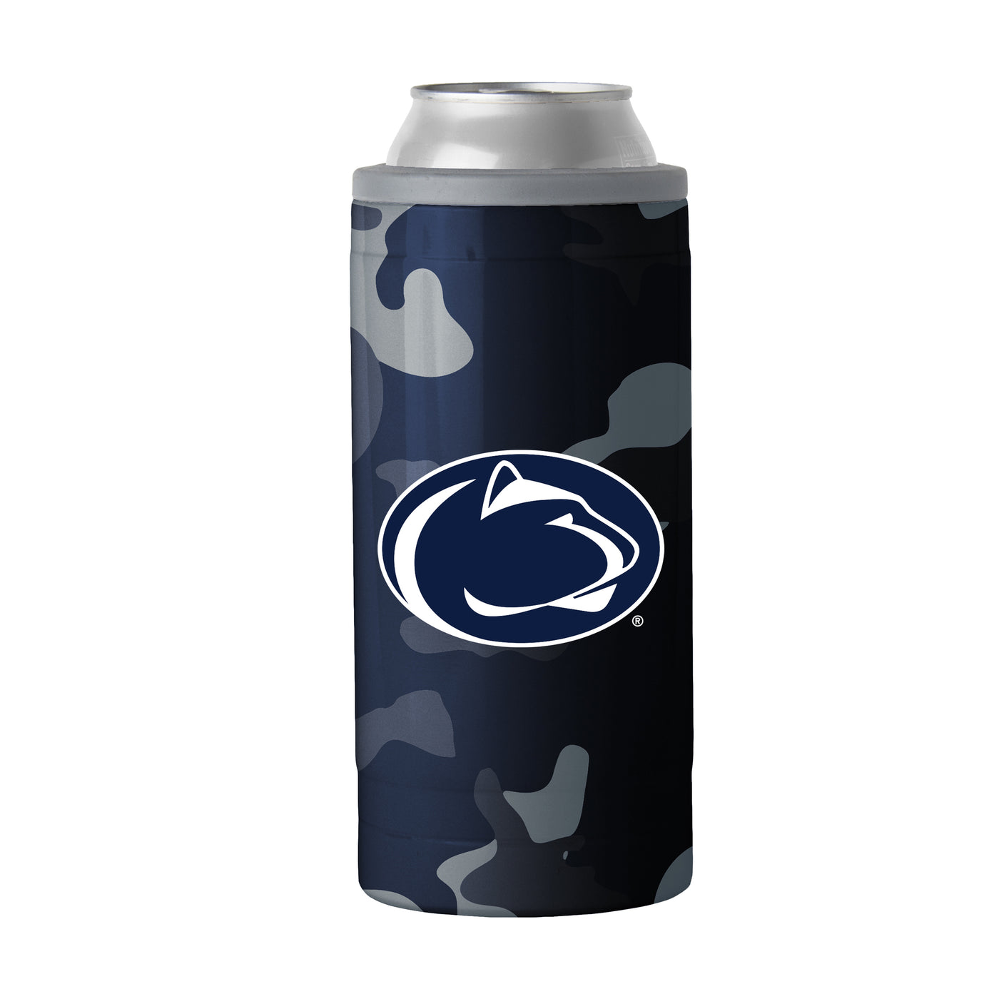 Penn State Camo Swagger 12oz Slim Can Coolie