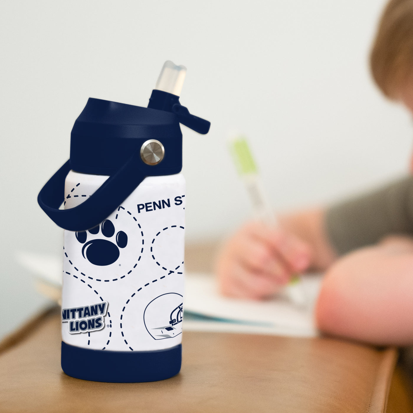 Penn State 12oz Mascot SS Kids Bottle