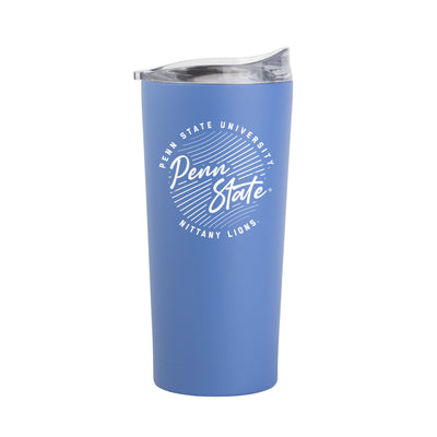 Penn State 20oz Retro Script Arctic Powder Coat Tumbler