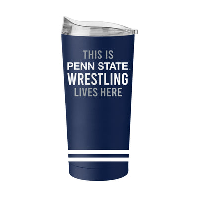 Penn State Wrestling 20oz Powder Coat Tumbler