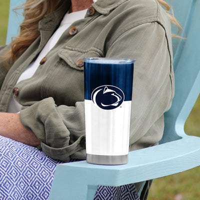 Penn State 20oz Colorblock Stainless Tumbler - Logo Brands