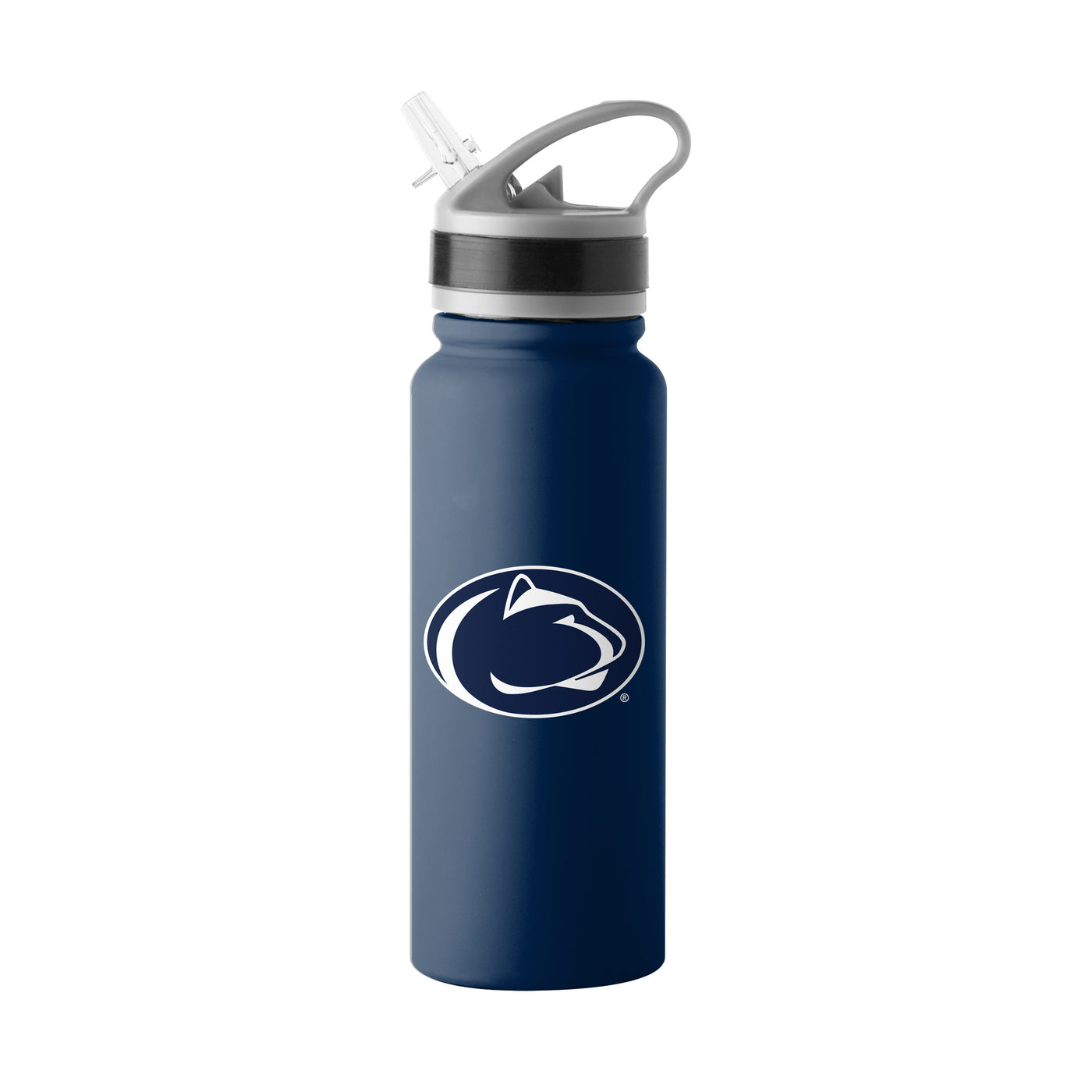Penn St Logo 25oz Stainless Single Wall Flip Top Bottle