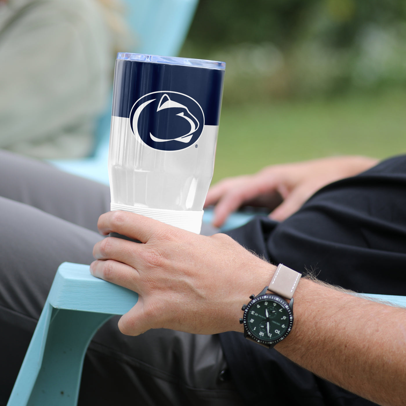Penn State 30oz Colorblock Stainless Tumbler - Logo Brands