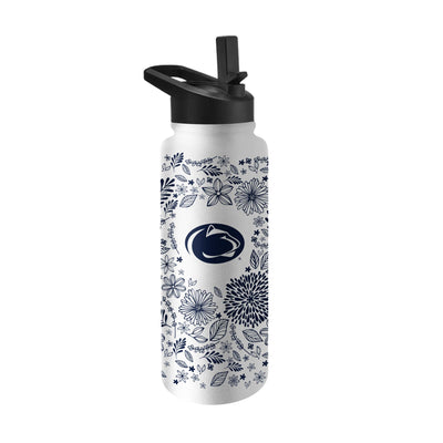 Penn State Quencher Botanical Flip Top Water Bottle