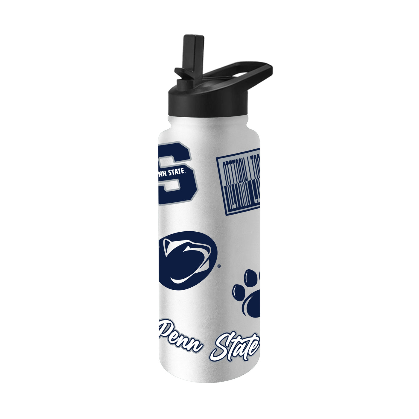 Penn State 34oz White Dreamweave Quencher Bottle
