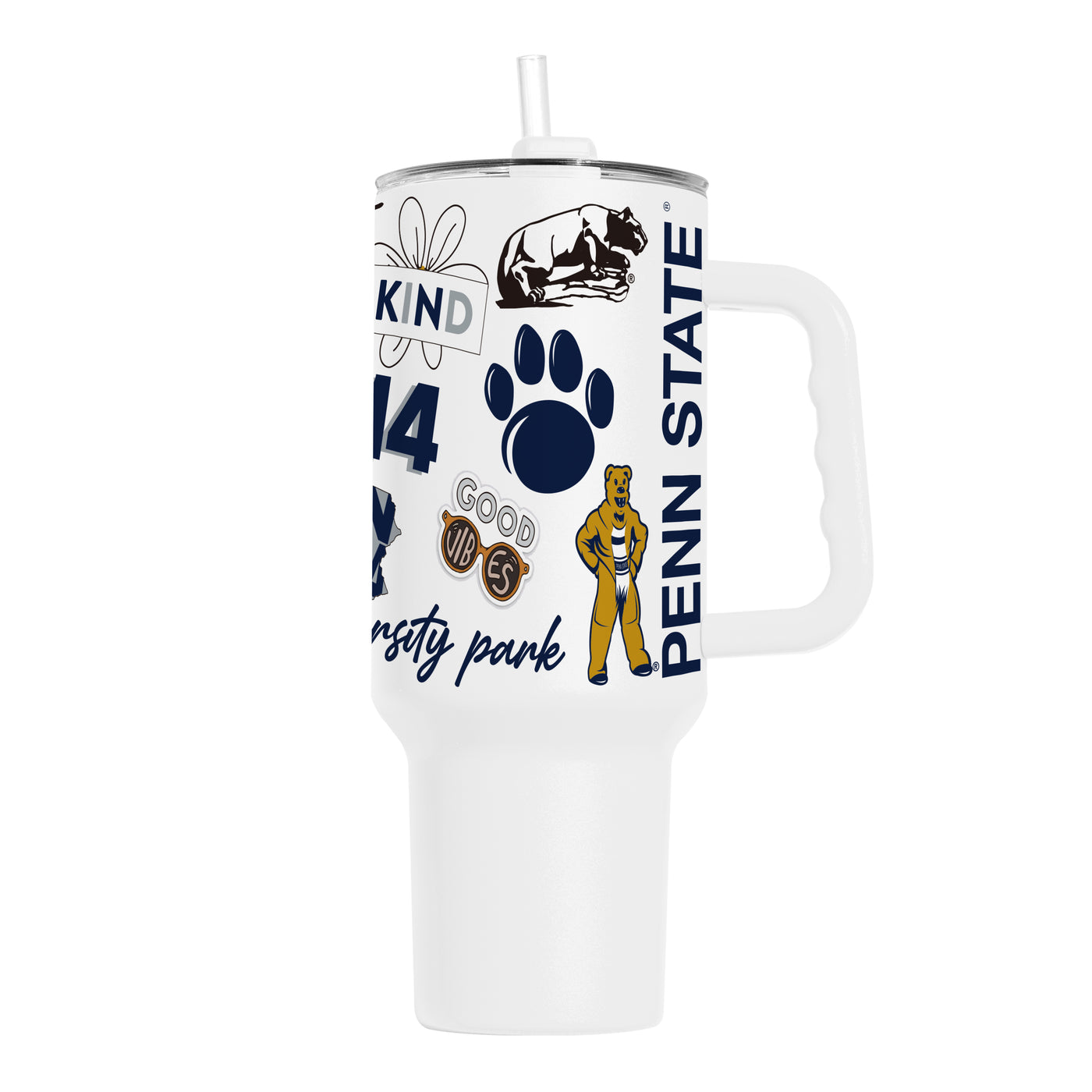Penn State 40oz Native Powder Coat Tumbler